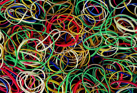 rubber bands